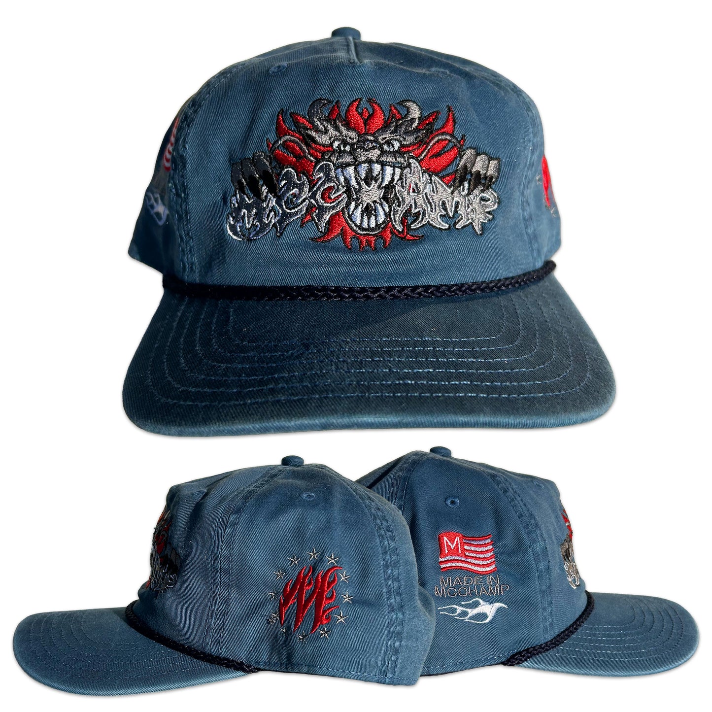 JEAN WASH DRAGON MCCHAMP HAT
