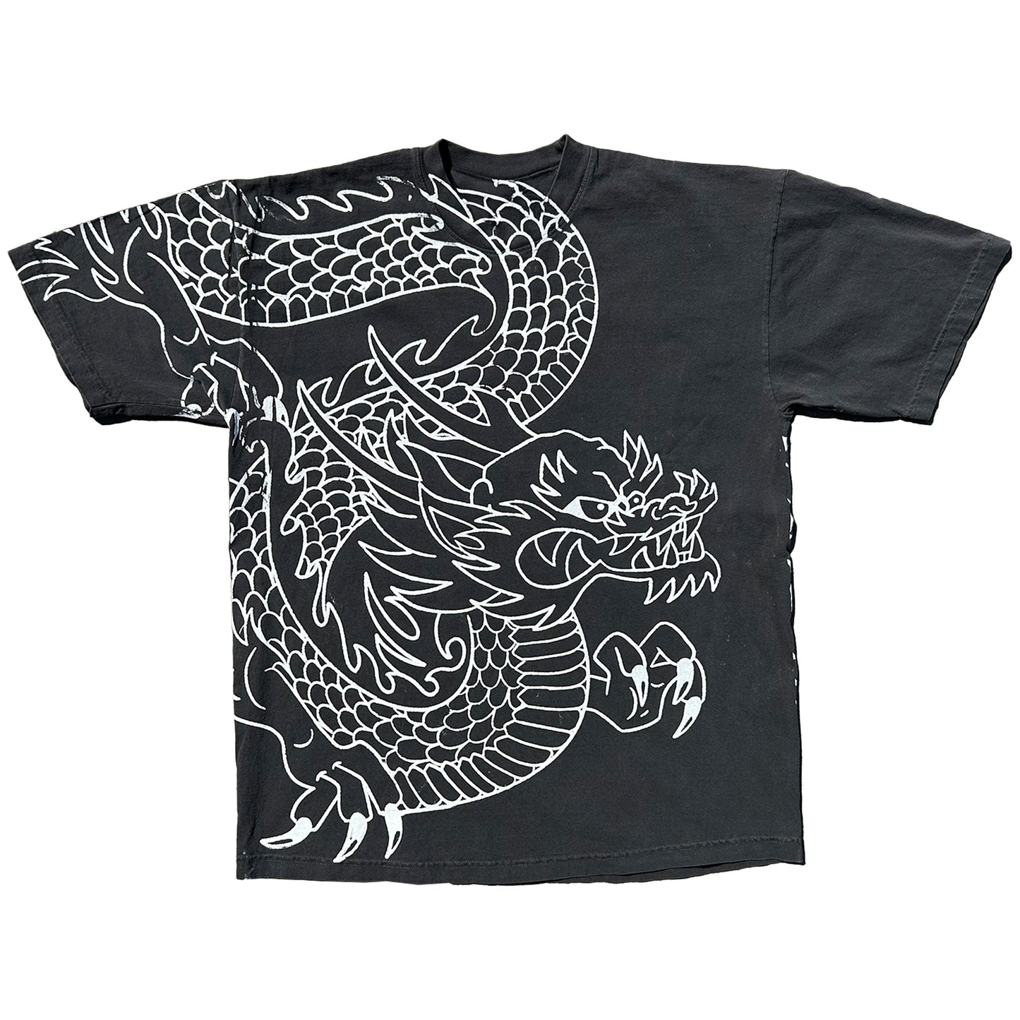 ACID-WASH DRAGON TEE