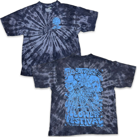 Tie-Dye Heavy Weight Flower Festival Tee
