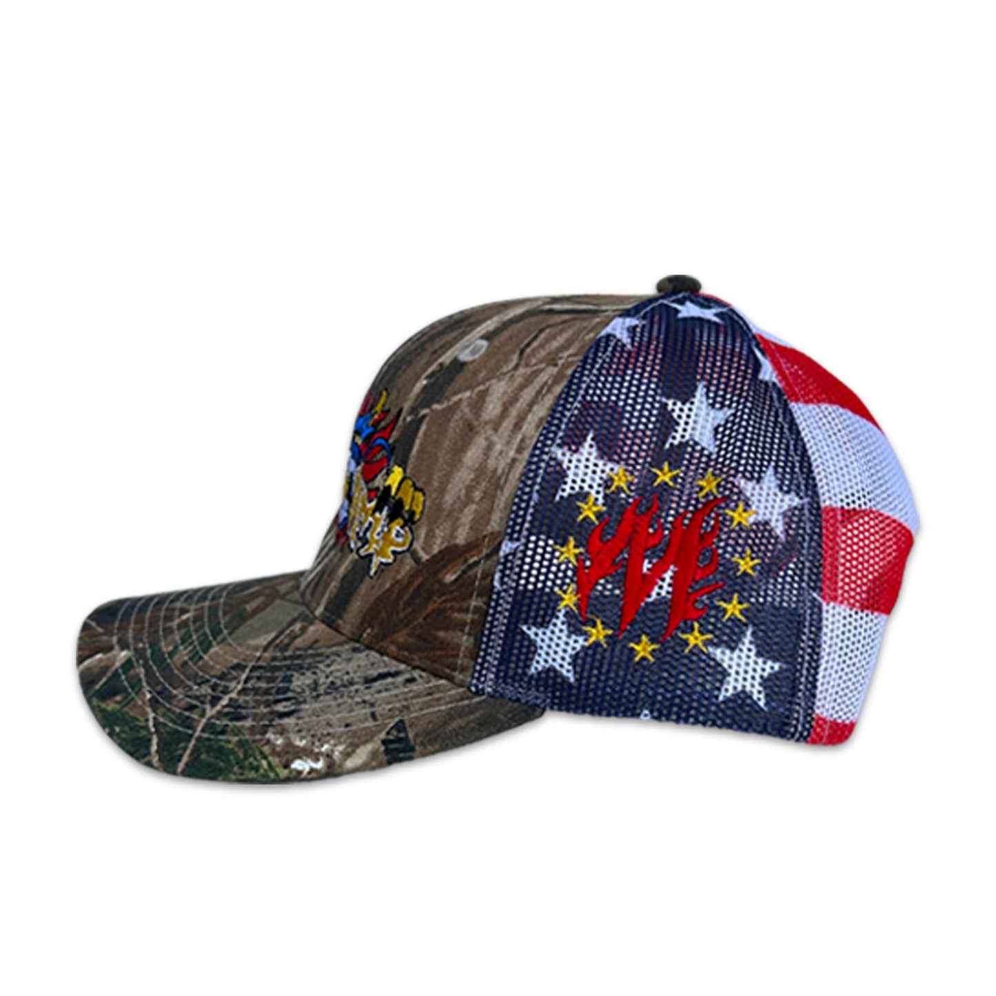CAMO FLAG DRAGON MCCHAMP HAT