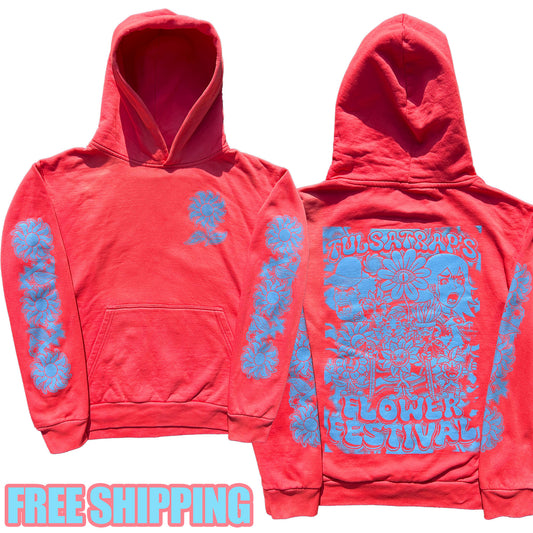 SALMON FLOWER FESTIVAL HOODIE