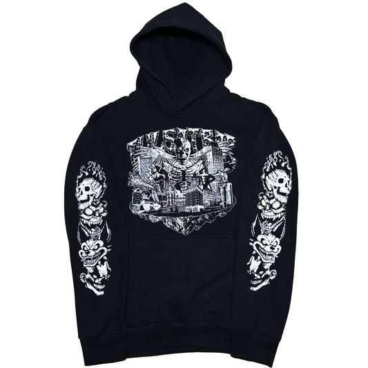 *ONLY MEDIUM LEFT!* HEAVYWEIGHT “CITY-DESTROYER” HOODIE