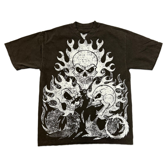 FLAME SKULL TEE (FINAL RESTOCK!)