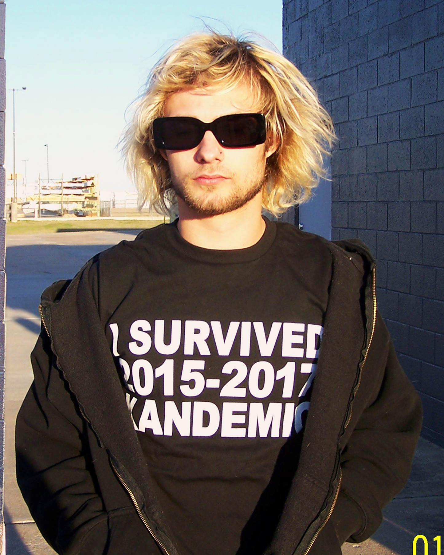 WHITE XANDEMIC SHIRT