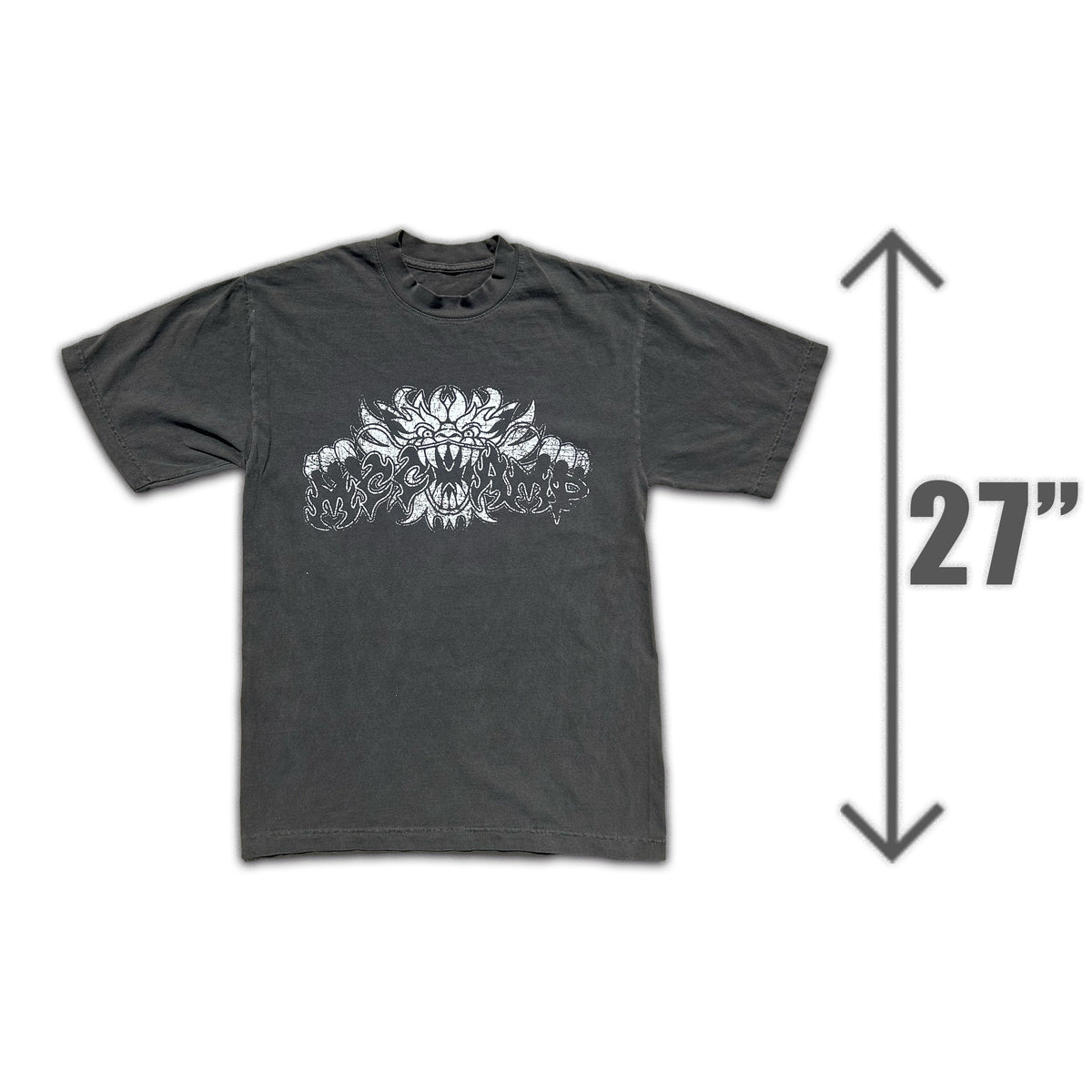 2 faded Logo Tees (Buy 1 Get 1 Free)